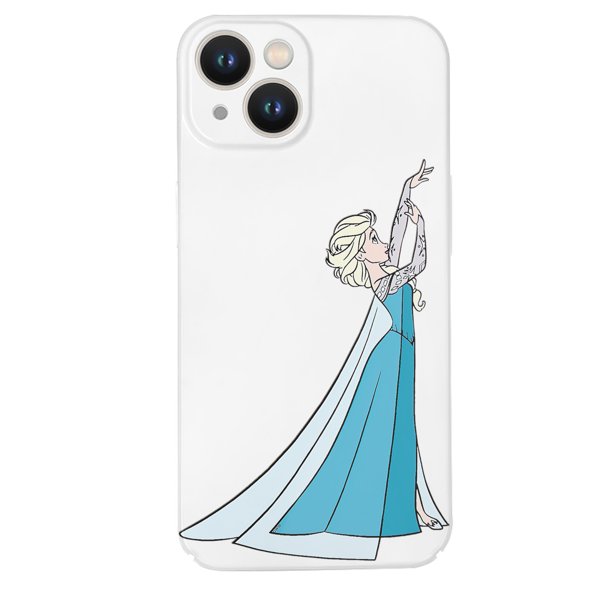 （画像用） アナと雪の女王 アンナ エルサ Frozen Anna Elsa 【iPhone 14シリーズ対応】ハードケース